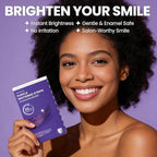 Purple Teeth Whitening Strips Advanced Whitening Treatment