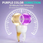 Purple Teeth Whitening Strips Advanced Whitening Treatment