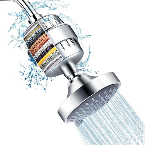 20-Stage Universal Shower Filter & Water Softener