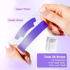 Purple Teeth Whitening Strips Advanced Whitening Treatment