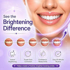 Purple Teeth Whitening Strips Advanced Whitening Treatment
