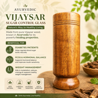 Ayurvedic Vijaysar Wood Sugar Control Glass