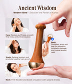 Natural Healing Kansa Wand Messager