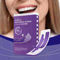 Purple Teeth Whitening Strips Advanced Whitening Treatment